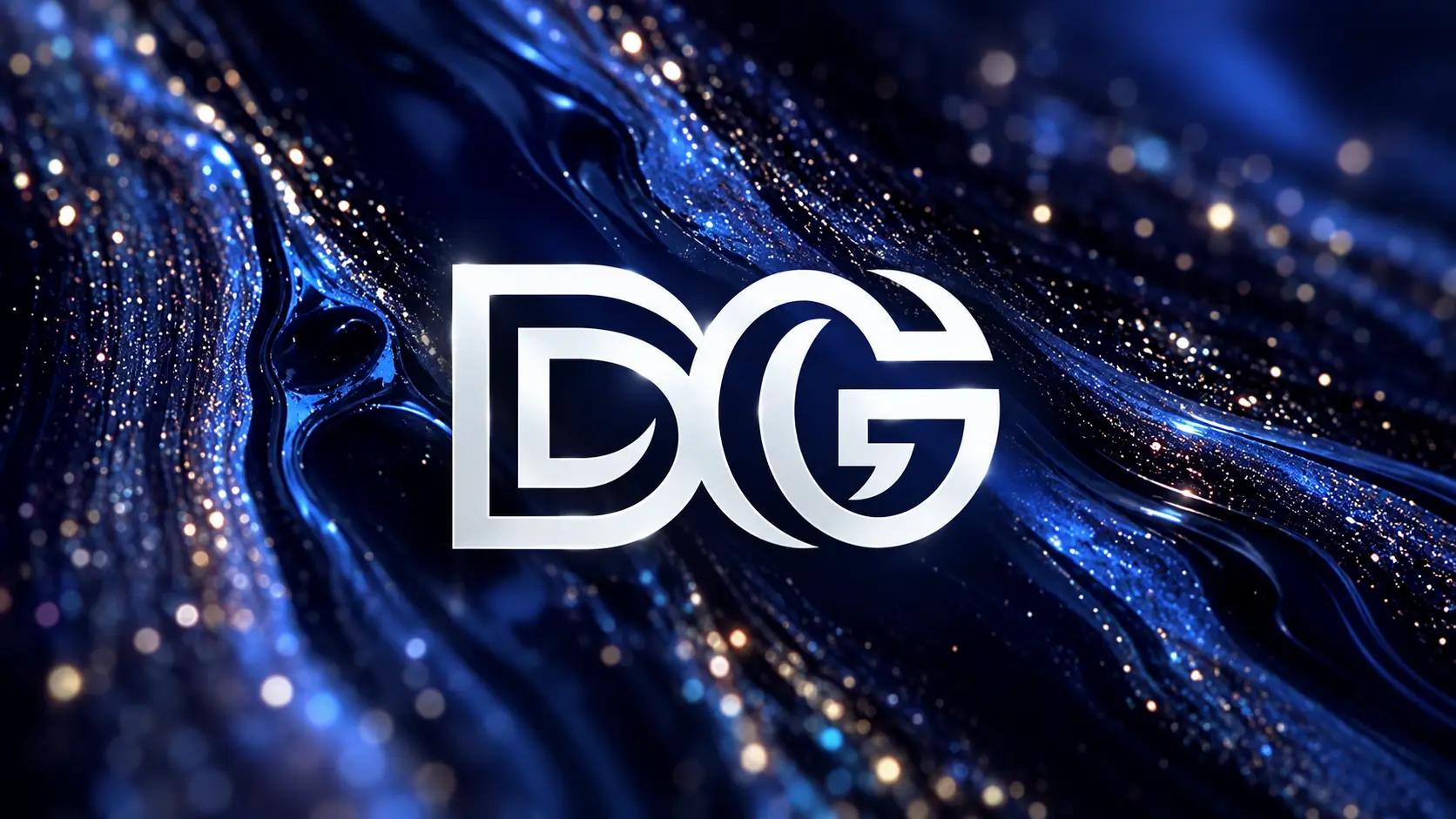 DIPA Group — identità visiva astratta in blu